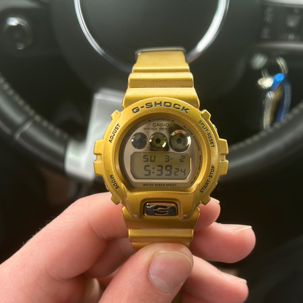Gold G-Shock